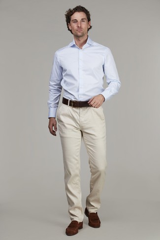 Cotton/linen chino Miki stretch