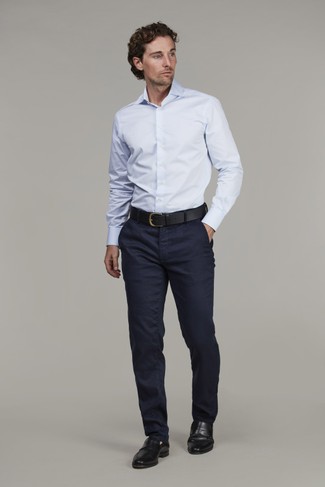 Cotton/linen chino Miki stretch