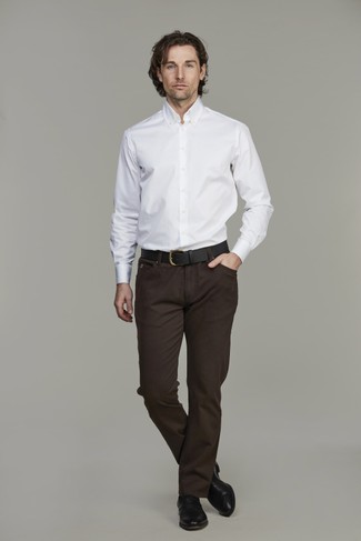 5-pkt silk touch Okado MÖRKBRUN