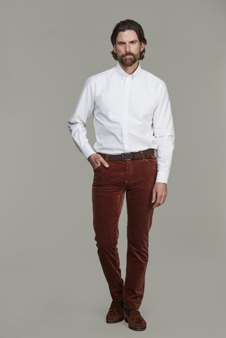 5-pkt cut´n sew cord RÖD