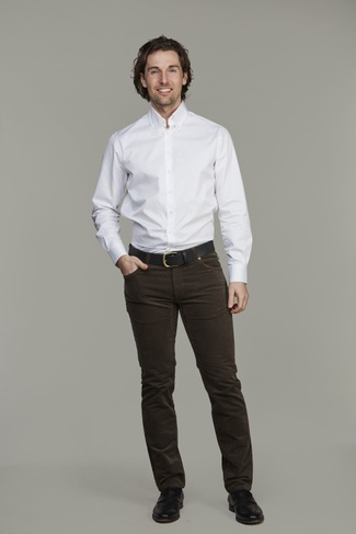 5-pkt Cut n´Sew Twill Cord BRUN