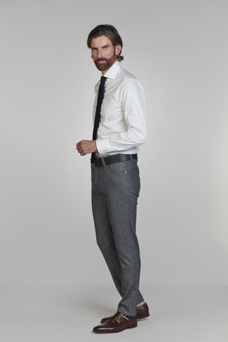 5-pkt Merano Cashmere Blend GREY