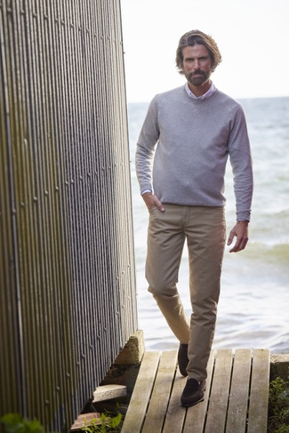 5-pkt Twill Melange BEIGE