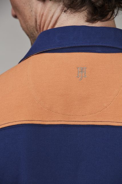 Stripe back polo Stripe back polo