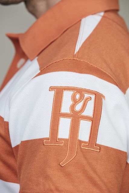 Rough style block polo Rough style block polo