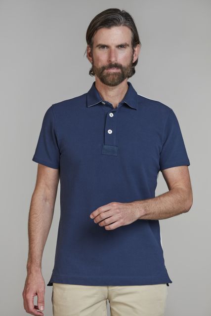 Stripe Back Polo
