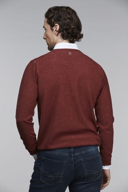 MERINO CREWNECK STRUCTURE KNIT