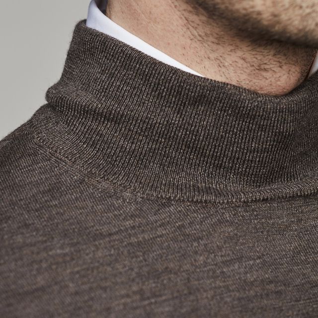 MERINO HIGH TURTLE KNIT