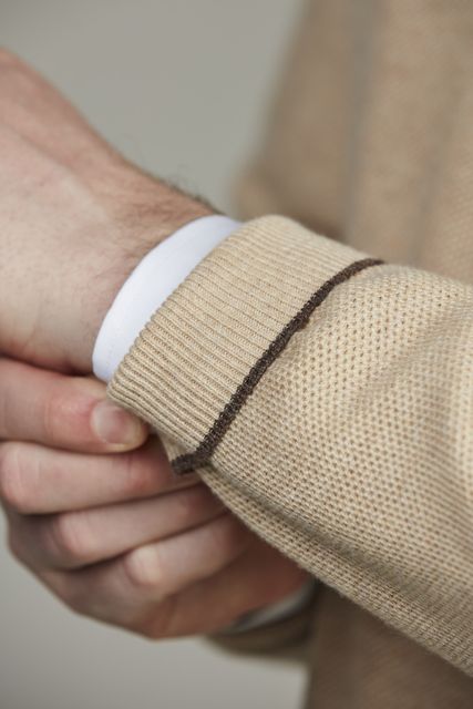 Half Zip Structure Knit