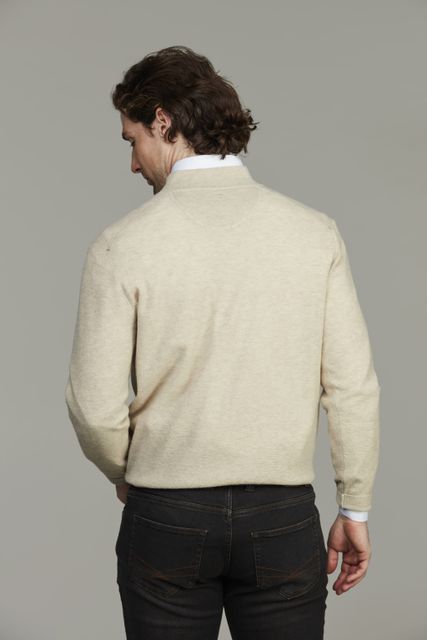 Geelong Half Zip Cable Knit