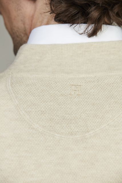 Geelong Half Zip Cable Knit