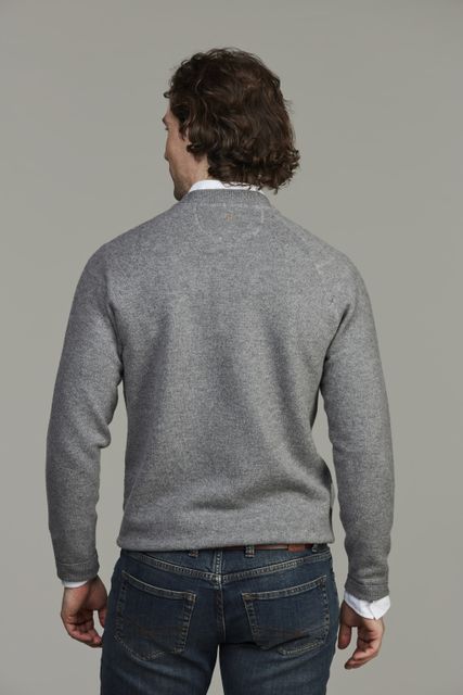 Crew Neck College Sweater