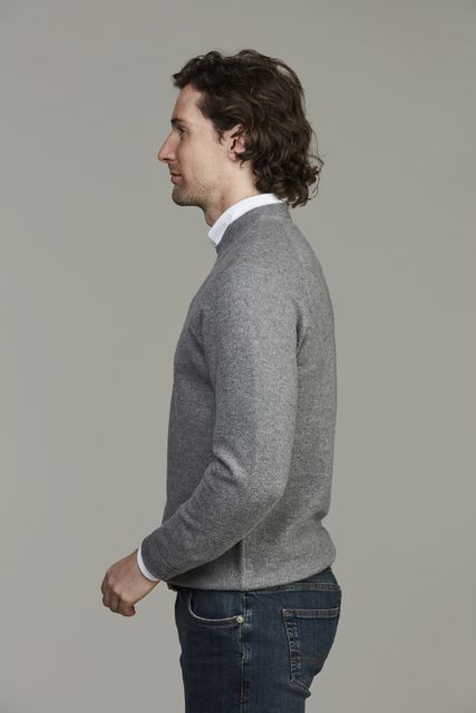 Crew Neck College Sweater