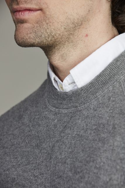 Crew Neck College Sweater