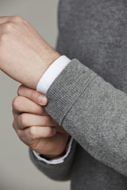 Crew Neck College Sweater