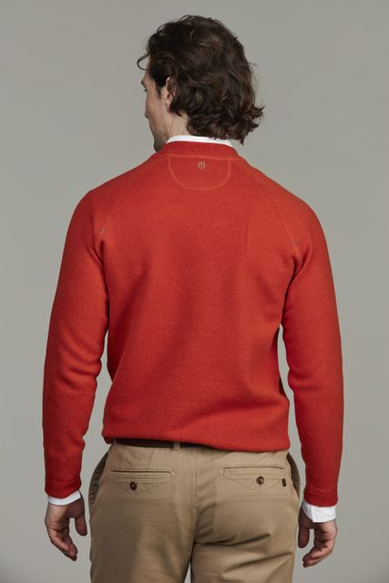 Crew Neck College Sweater