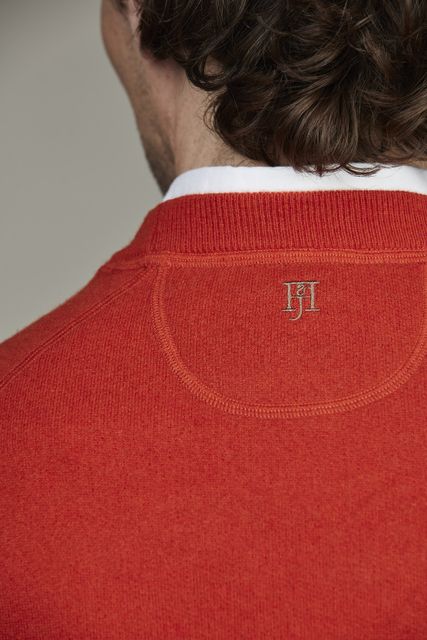 Crew Neck College Sweater