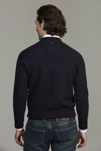 Crew Neck College Sweater