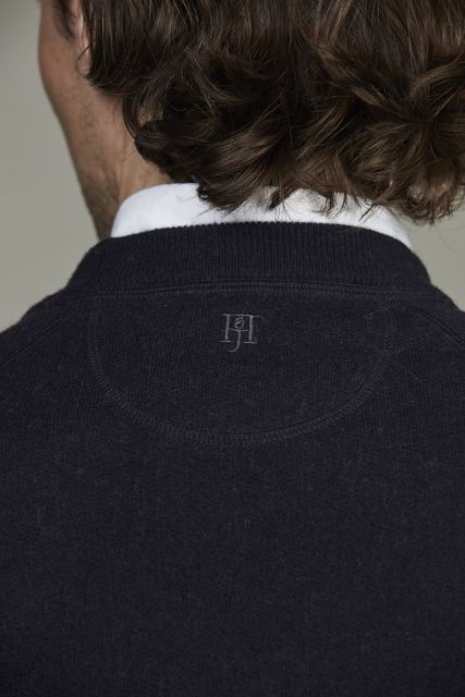 Crew Neck College Sweater