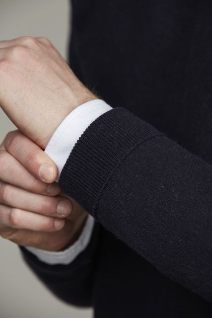 Crew Neck College Sweater