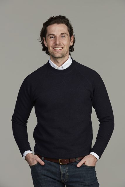 Crew Neck College Sweater