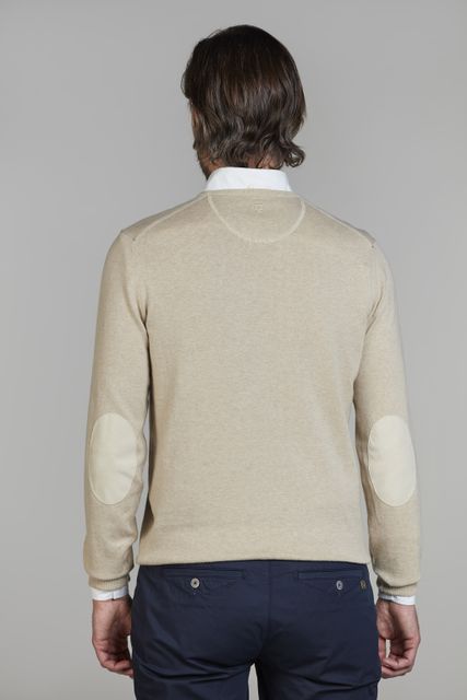 Crew Neck Knit E-Patch