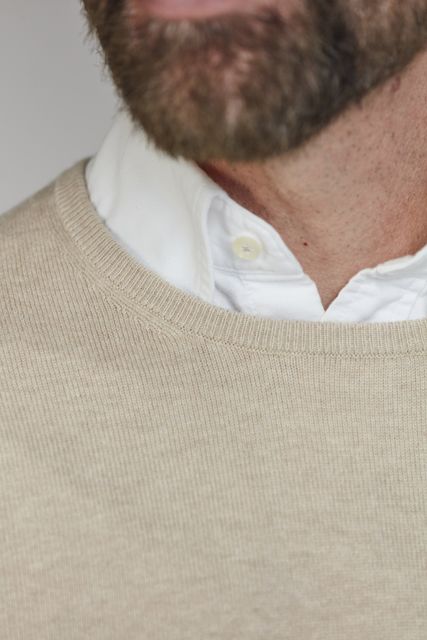 Crew Neck Knit E-Patch