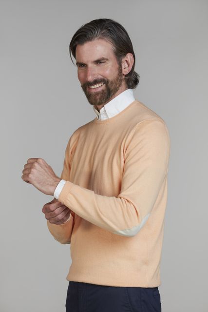 Crew Neck Knit E-Patch