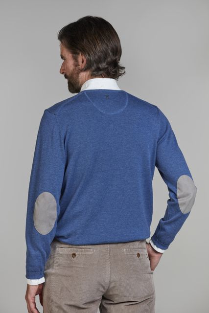 Crew Neck Knit E-Patch