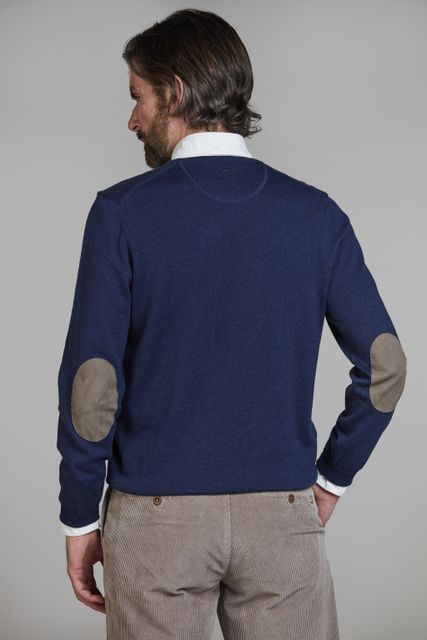 Crew Neck Knit E-Patch