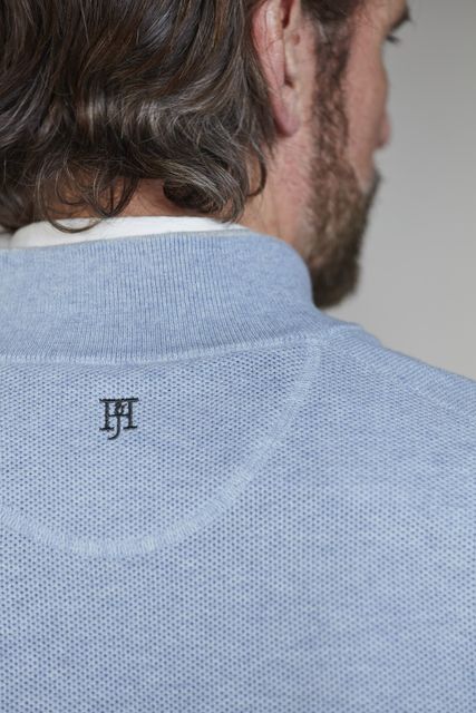Half Zip Structure Knit