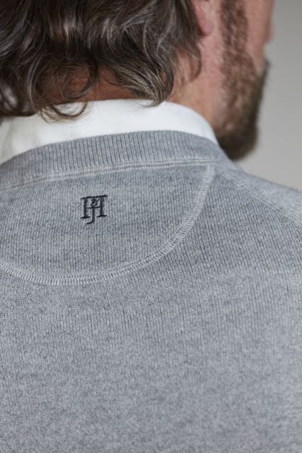 Crew Neck College Sweater