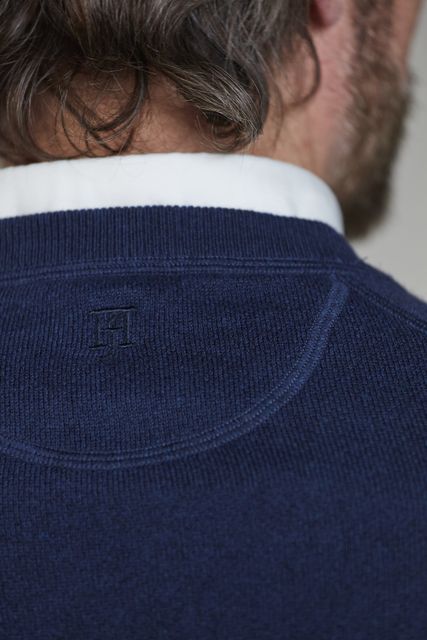 Crew Neck College Sweater