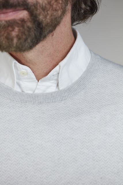 2Tone Herringbone Knit
