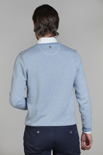 2Tone Herringbone Knit