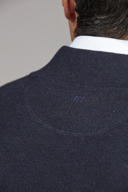 Half Zip Structure Knit