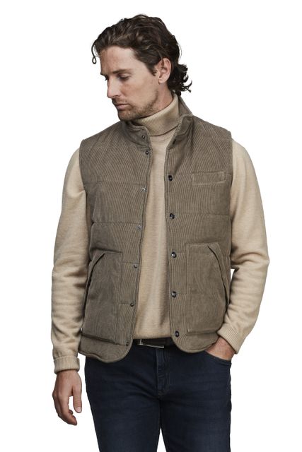 LIMONE CORD PADDED VEST