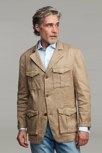 MARANELLO LINEN MIX JACKET MARANELLO LINEN MIX JACKET