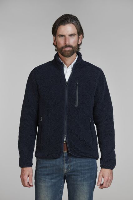 Pile fleece jacket SAND