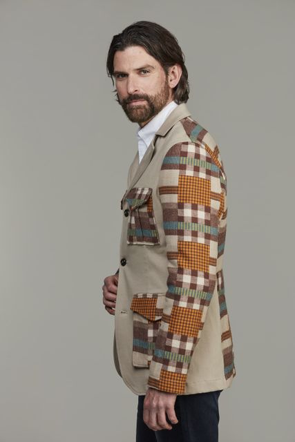 Safari patchwork jacket Safari patchwork jacket