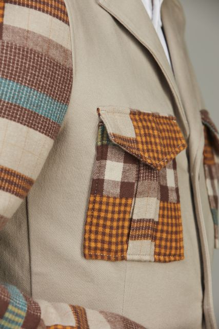 Safari patchwork jacket Safari patchwork jacket