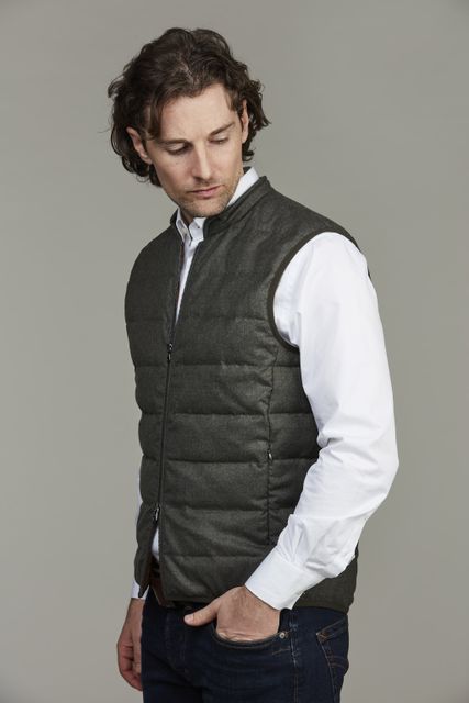 Light Down Supersonic Wool Vest
