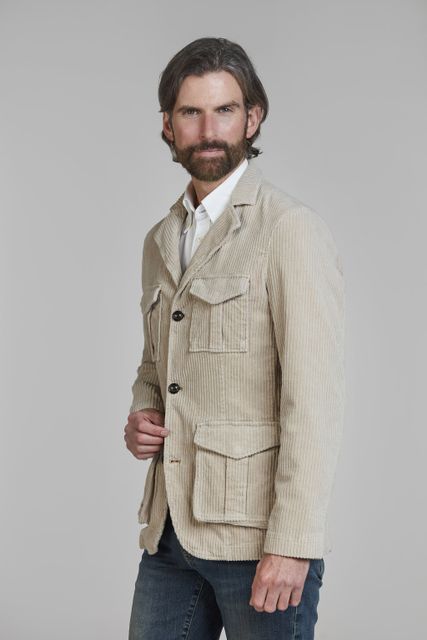 Corduroy Safari Jacket