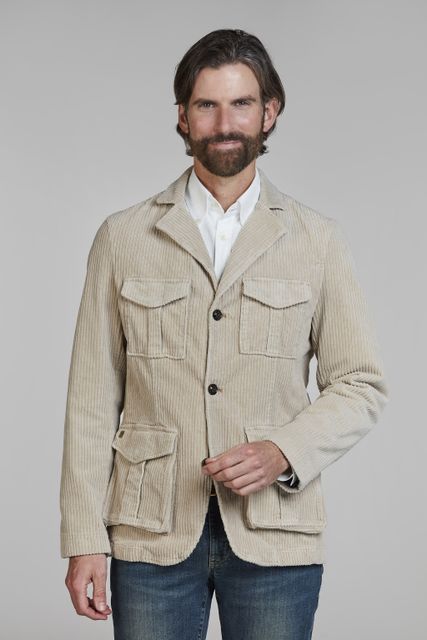 Corduroy Safari Jacket