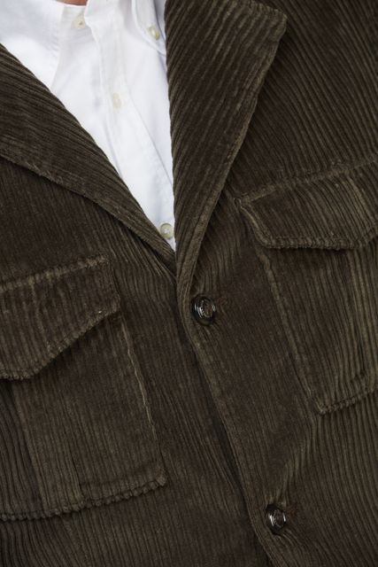 Corduroy safari jacket Corduroy safari jacket