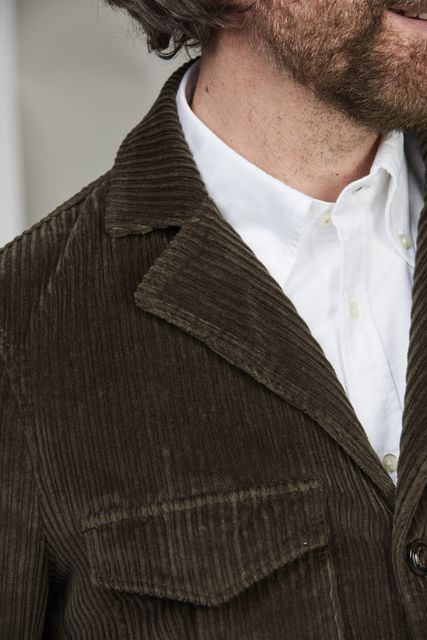 Corduroy safari jacket Corduroy safari jacket