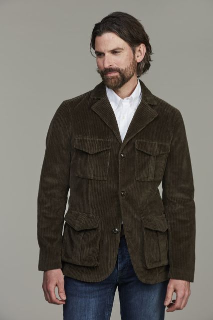 Corduroy safari jacket Corduroy safari jacket