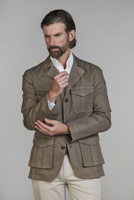 Sorrento Linen Blend Jacket Sorrento Linen Blend Jacket RUSTIKALBRAUN