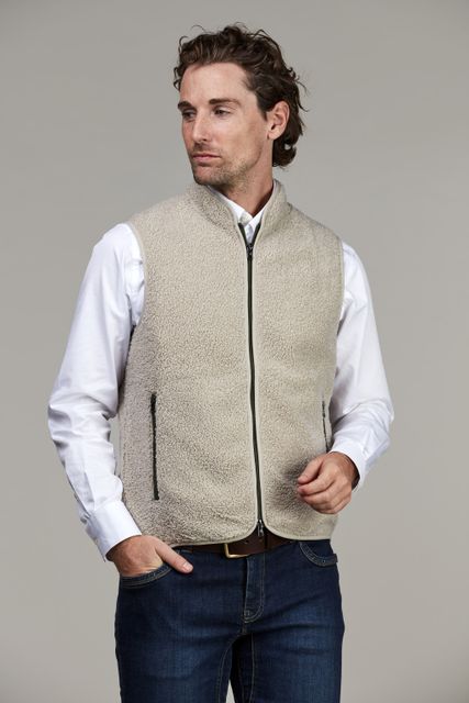 PILE FLEECE VEST