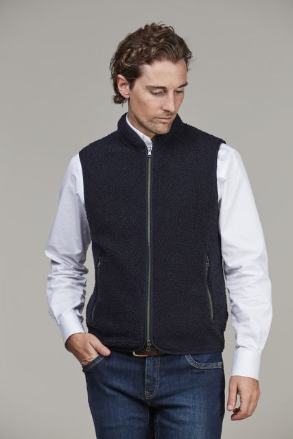 PILE FLEECE VEST